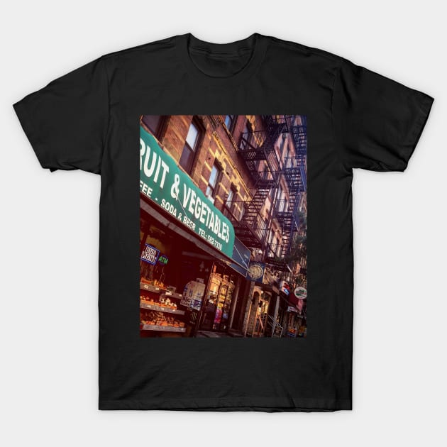 Ninth Ave, Hell's Kitchen, Manhattan, NYC T-Shirt by eleonoraingrid